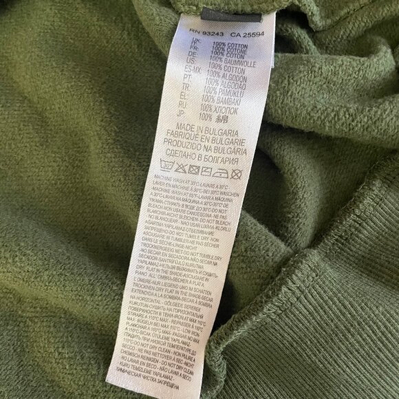 Diesel Pullover Crewneck Mens Large Sweatshirt Green Denim Division - Picture 4 of 8